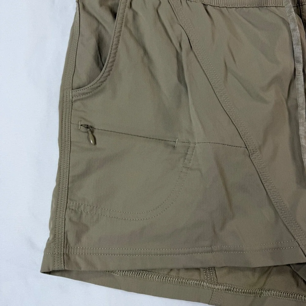 The North Face Aphrodite 2.0 Shorts Womens XL Tan Brown Hiking Outdoor Trail 4